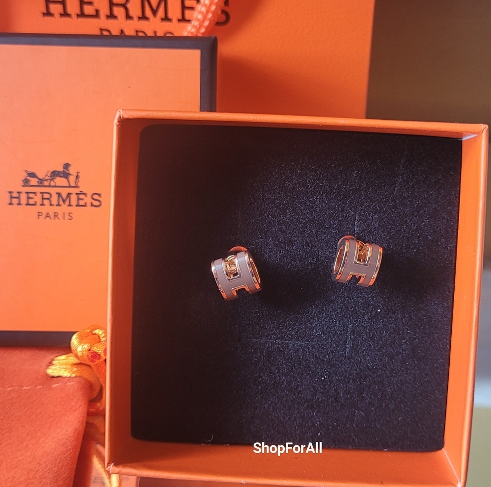Hermès H MINI POP EARRING - Picture 5 of 12